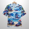 Bills Mascot Beach Viber Button Up Hawaiian Shirt 1