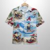 Braves Baseball Mascot Beach Viber Button-Up Hawaiian Shirt 6 Braves Baseball Mascot Beach Viber Button Up Hawaiian Shirt 1