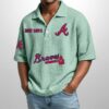 Braves Est 1871 Waffle Polo Shirt 4