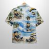Brewers Baseball Mascot Beach Viber Button Up Hawaiian Shirt 2