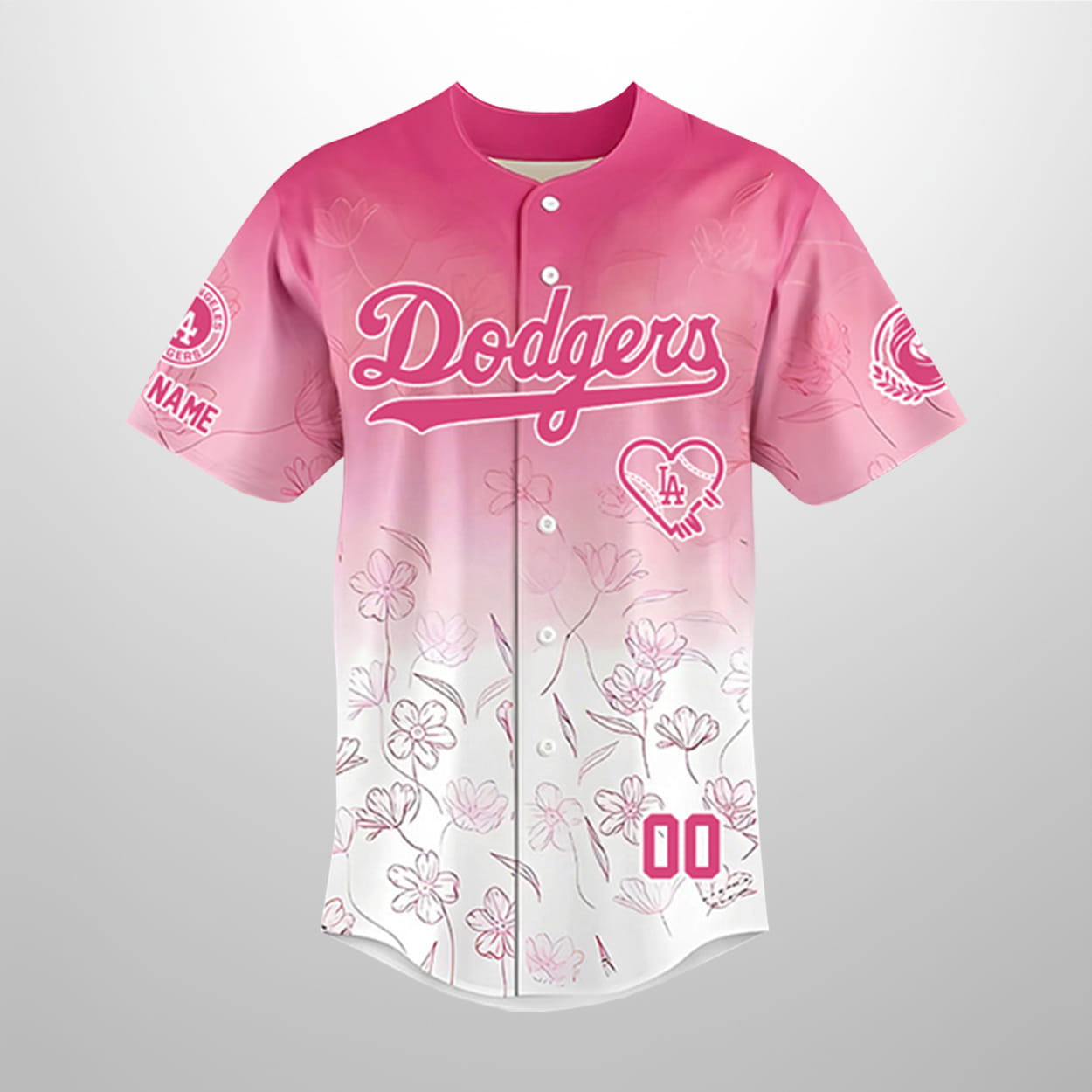Dodgers 2026 Happy Mother's Day Personalized Jersey 2 Dodgers 2026 Happy Mothers Day Personalized Jersey 2