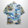 Dodgers Baseball Mascot Beach Viber Button Up Hawaiian Shirt 2