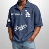 Dodgers Est 1883 Waffle Polo Shirt 2