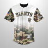 Giants 2026 Military Appreciation Night Personalized Jersey 2