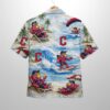 Guardians Baseball Mascot Beach Viber Button Up Hawaiian Shirt 2