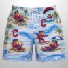 Guardians Baseball Mascot Beach Viber Button Up Hawaiian Shirt 3