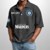 Mariners Est 1977 Waffle Polo Shirt 4