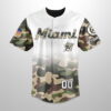 Marlins 2026 Military Appreciation Night Personalized Jersey 2