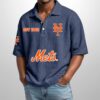 Mets Est 1962 Waffle Polo Shirt 2