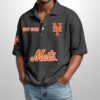 Mets Est 1962 Waffle Polo Shirt 3