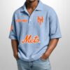Mets Est 1962 Waffle Polo Shirt 4