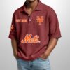 Mets Est 1962 Waffle Polo Shirt 5