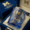 Michigan Wolverines 2026 National Champions Whiskey Glass 5 Michigan Wolverines 2026 National Champions Whiskey Glass 1