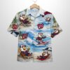 Nationals Baseball Mascot Beach Viber Button Up Hawaiian Shirt 1