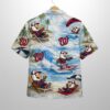 Nationals Baseball Mascot Beach Viber Button Up Hawaiian Shirt 2