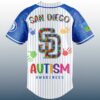 Padres 2026 Autism Awareness Day Jersey 3