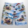Patriots Mascot Beach Viber Button Up Hawaiian Shirt 2