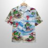 Phillies Baseball Mascot Beach Viber Button Up Hawaiian Shirt 1