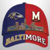 Ravens x Terrapins Skyline Stadium Classic Cap 4 Ravens x Terrapins Skyline Stadium Classic Cap 1