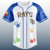 Rays 2026 Autism Awareness Day Jersey 2