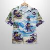 Rockies Baseball Mascot Beach Viber Button Up Hawaiian Shirt 1