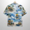 Royals Baseball Mascot Beach Viber Button Up Hawaiian Shirt 2