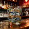 Seahawks 50th Anniversary 1976 2026 Whiskey Glass 1