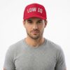 Tucker Carlson Low IQ Red Trucker Hat 3