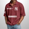 Yankees Est 1903 Waffle Polo Shirt 5