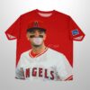 2026 Angels Zach Neto T Shirt Giveaway 1