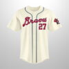 2026 In Memory Ted Turner Braves Jersey 2