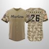 2026 Marlins Military Appreciation Jersey Giveaway 1