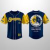 2026 Personalized Brewers EMS Appreciation Baseball Jersey 6 2026 Personalized Brewers EMS Appreciation Baseball Jersey 1