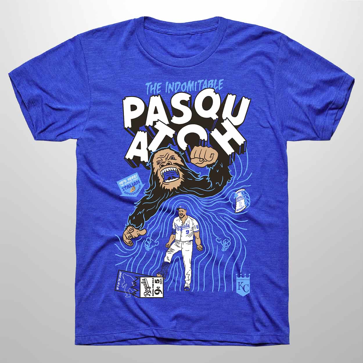 2026 Royals The Indomitable Pasquatch Shirt Giveaway 1 2026 Royals The Indomitable Pasquatch Shirt Giveaway 1