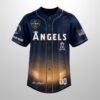 Angels 2026 Best Dad Ever Fathers Day Personalized Jersey 2
