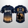 Brewers 2026 Best Dad Ever Fathers Day Personalized Jersey 1