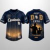 Cardinals 2026 Best Dad Ever Fathers Day Personalized Jersey 1