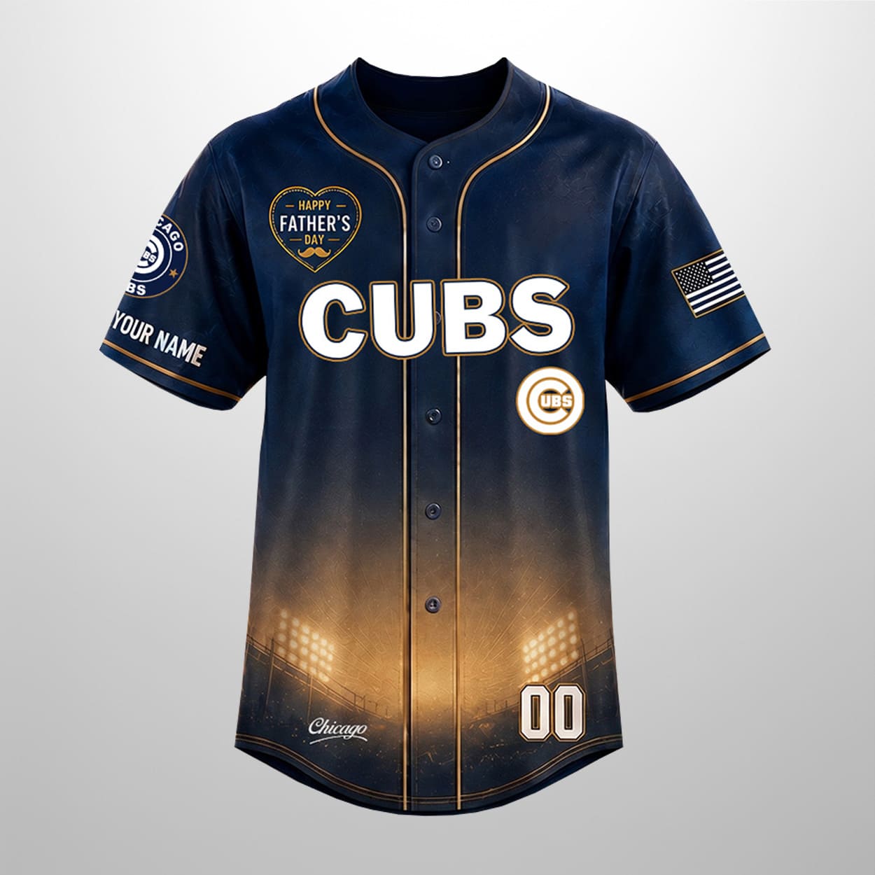 Cubs 2026 Best Dad Ever Father's Day Personalized Jersey 2 Cubs 2026 Best Dad Ever Fathers Day Personalized Jersey 2