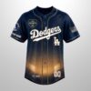 Dodgers 2026 Best Dad Ever Fathers Day Personalized Jersey 2