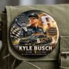Kyle Busch Tribute Memorial Button Pin 2