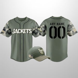 Augusta GreenJackets Military Appreciation Night 2026 Personalized Jersey 1