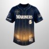 Mariners 2026 Best Dad Ever Fathers Day Personalized Jersey 2