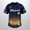 Marlins 2026 Best Dad Ever Fathers Day Personalized Jersey 2