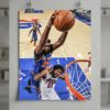 Mitchell Robinson Putting On Embiid's Head Poster 2