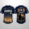 Padres 2026 Best Dad Ever Fathers Day Personalized Jersey 1
