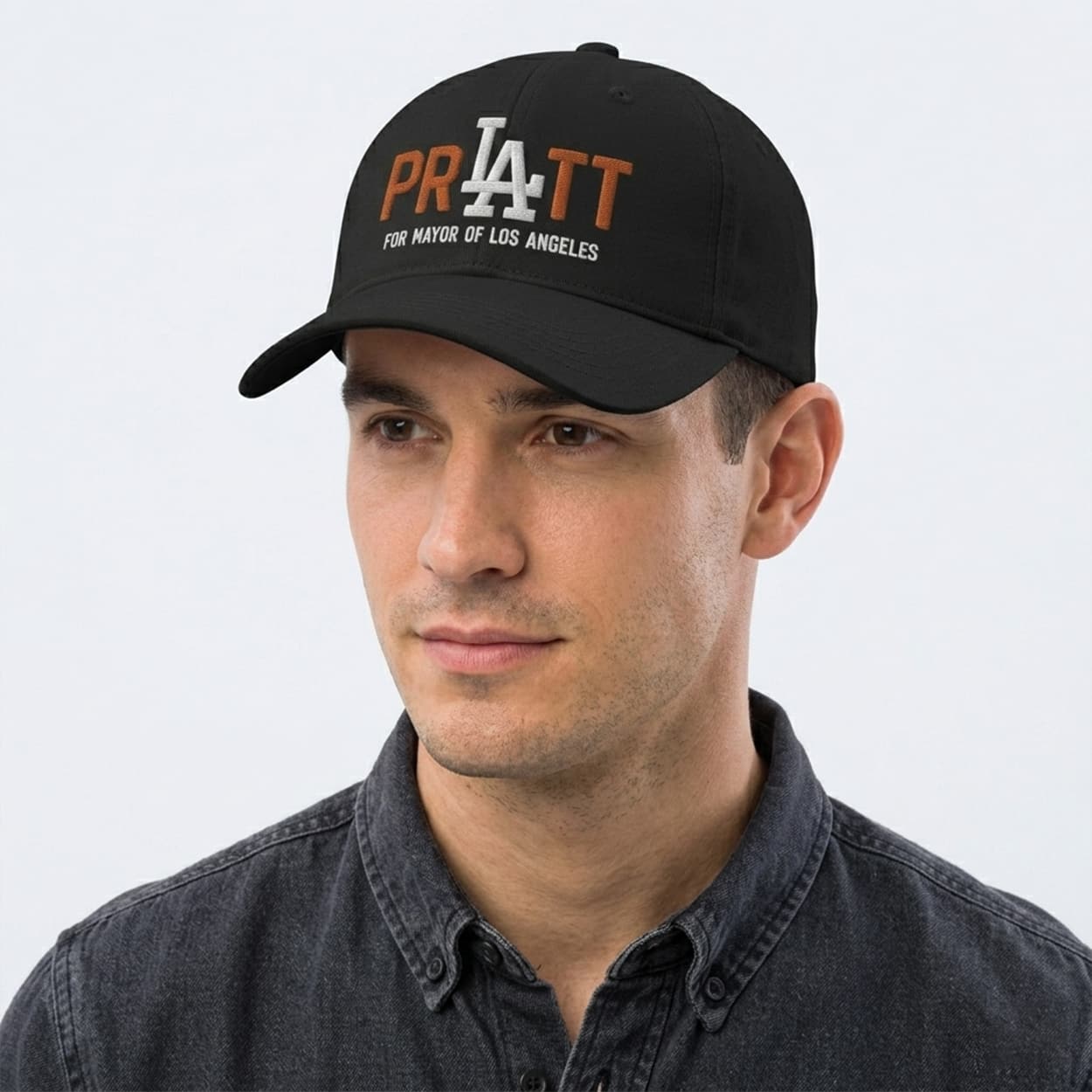 Pratt For Mayor Of Los Angeles 2026 Hat 2 Pratt For Mayor Of Los Angeles 2026 Hat (2)