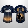 Reds 2026 Best Dad Ever Fathers Day Personalized Jersey 1