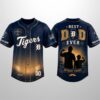 Tigers 2026 Best Dad Ever Fathers Day Personalized Jersey 1