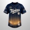 Twins 2026 Best Dad Ever Fathers Day Personalized Jersey 2