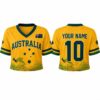 Australia World Cup 2026 Personalized Crop Top Jersey 1